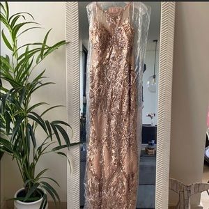 Stunning Gold Formal Dress
